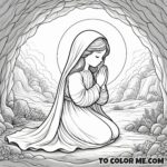Monte Pellegrino's Holy Recluse: St. Rosalia Sheet