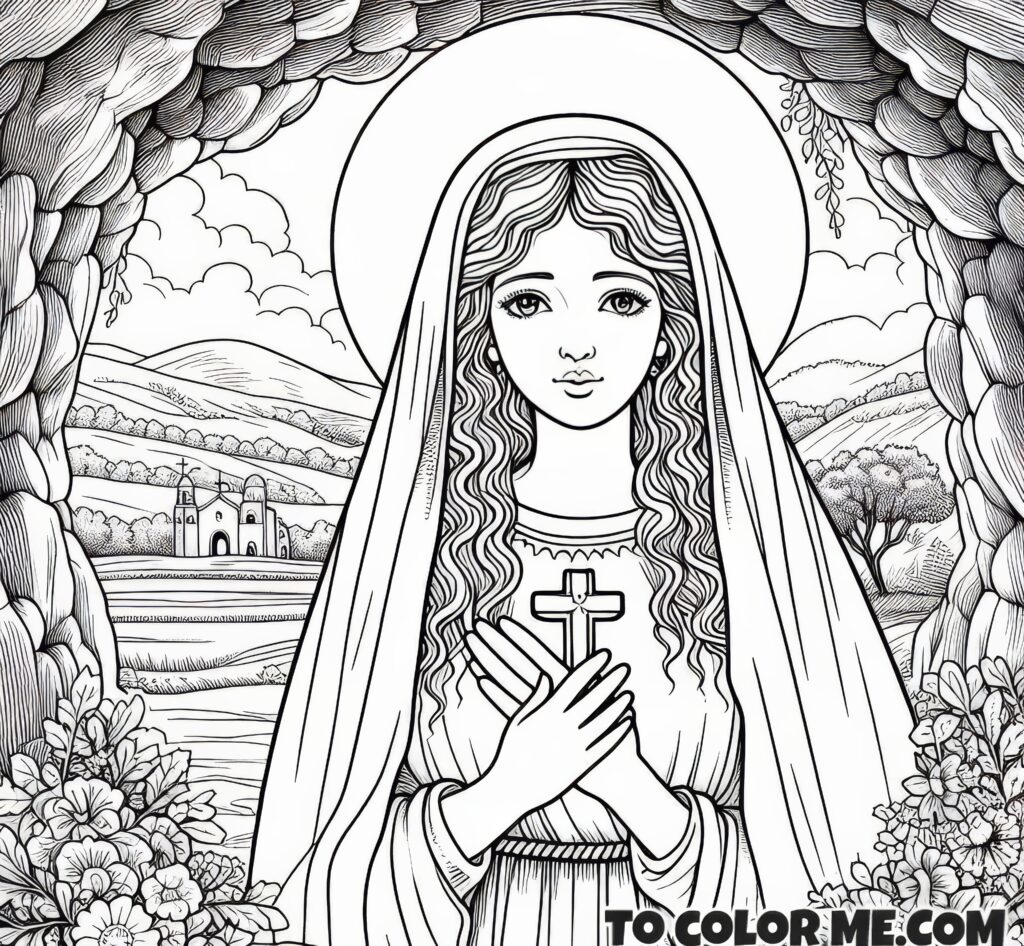 Sicilian Cave Saint: St. Rosalia Sheet