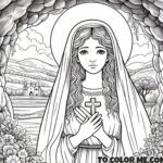 Sicilian Cave Saint: St. Rosalia Sheet