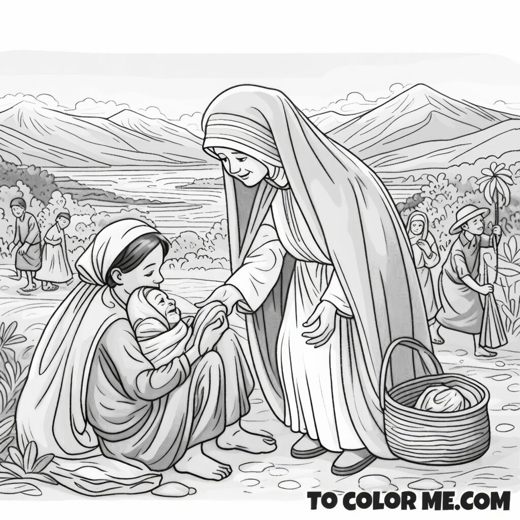 Nobel Peace Saint: Teresa of Calcutta Sheet
