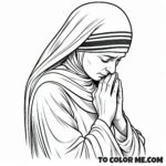 Humble Servant: Mother Teresa of Calcutta Sheet
