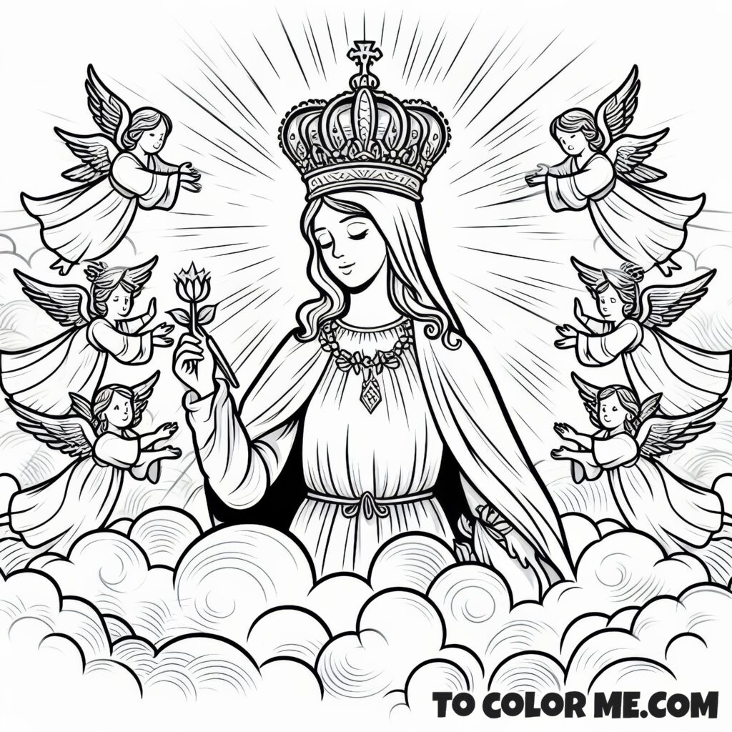 Holy Name Feast: Queen of Heaven Faith Formation Page