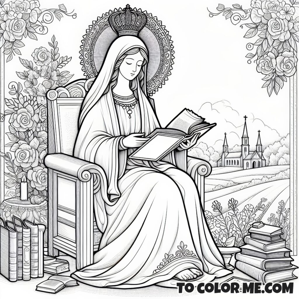 Seat of Wisdom: Mary's Titles Activity