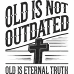 Inspirational Quote: 'Old is Not Outdated' Design